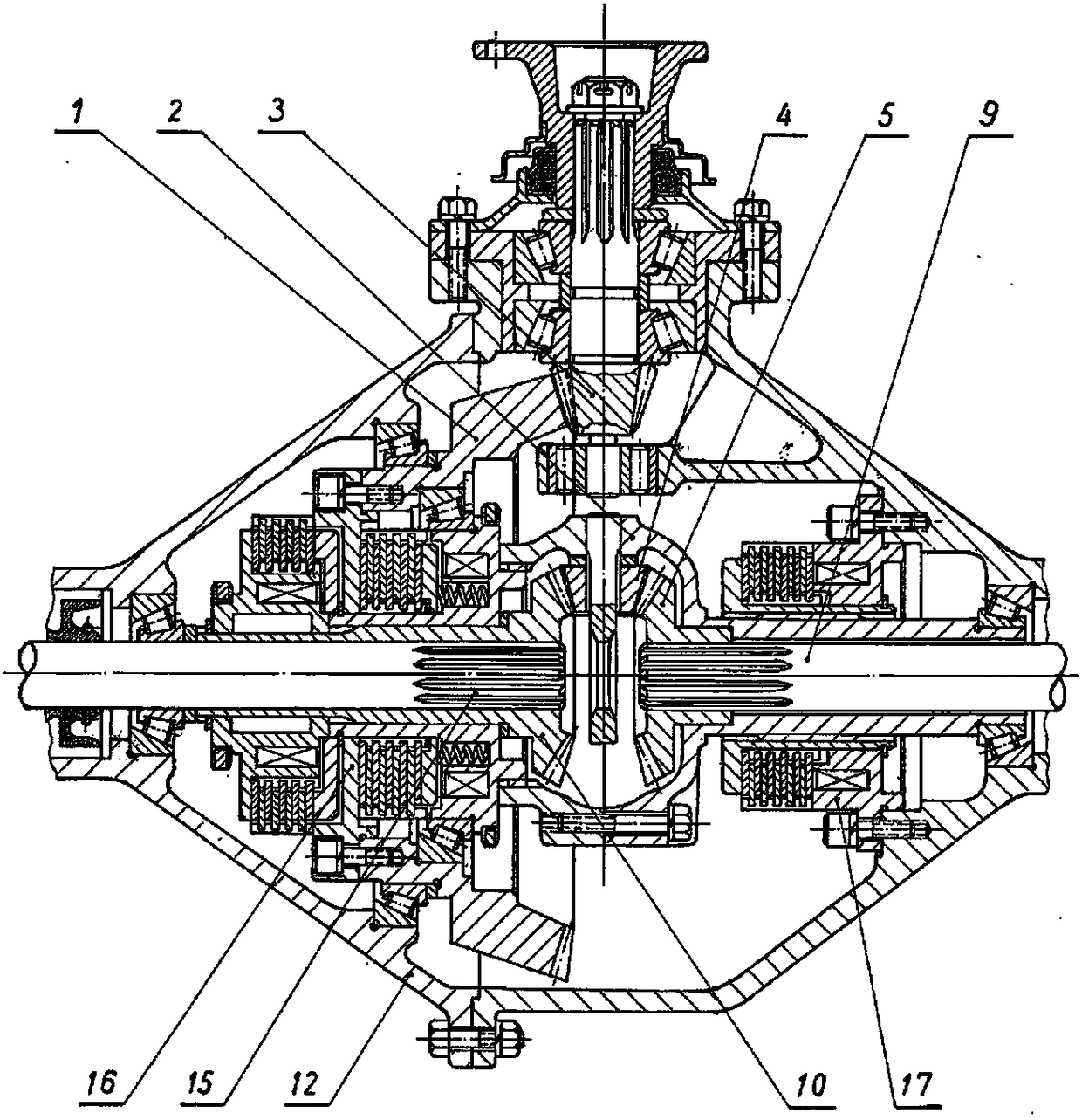 Vehicle main transmission and control method thereof