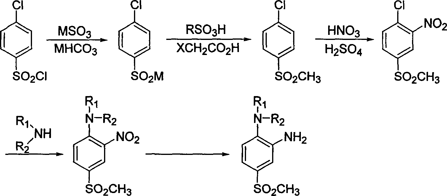 3-amido-4-alkylamino lauseto neu preparation method