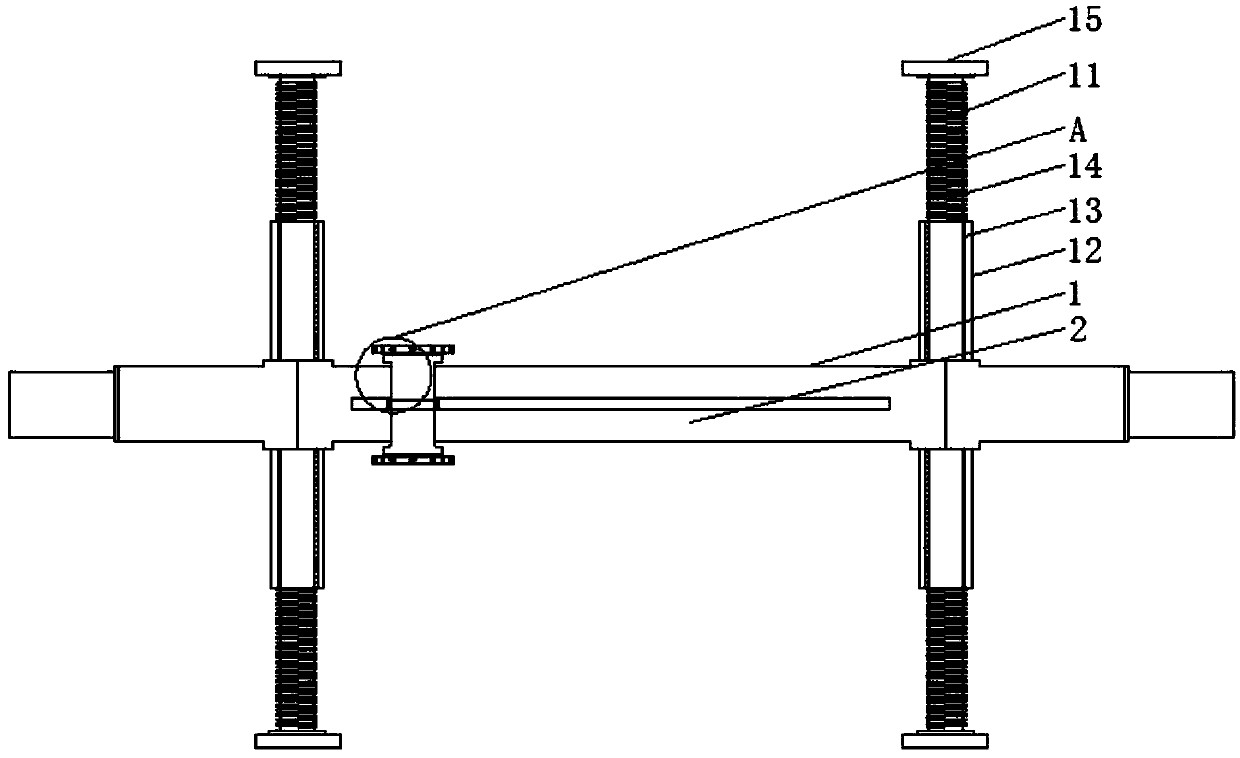Rack core of steel coil hoisting and transferring clamp