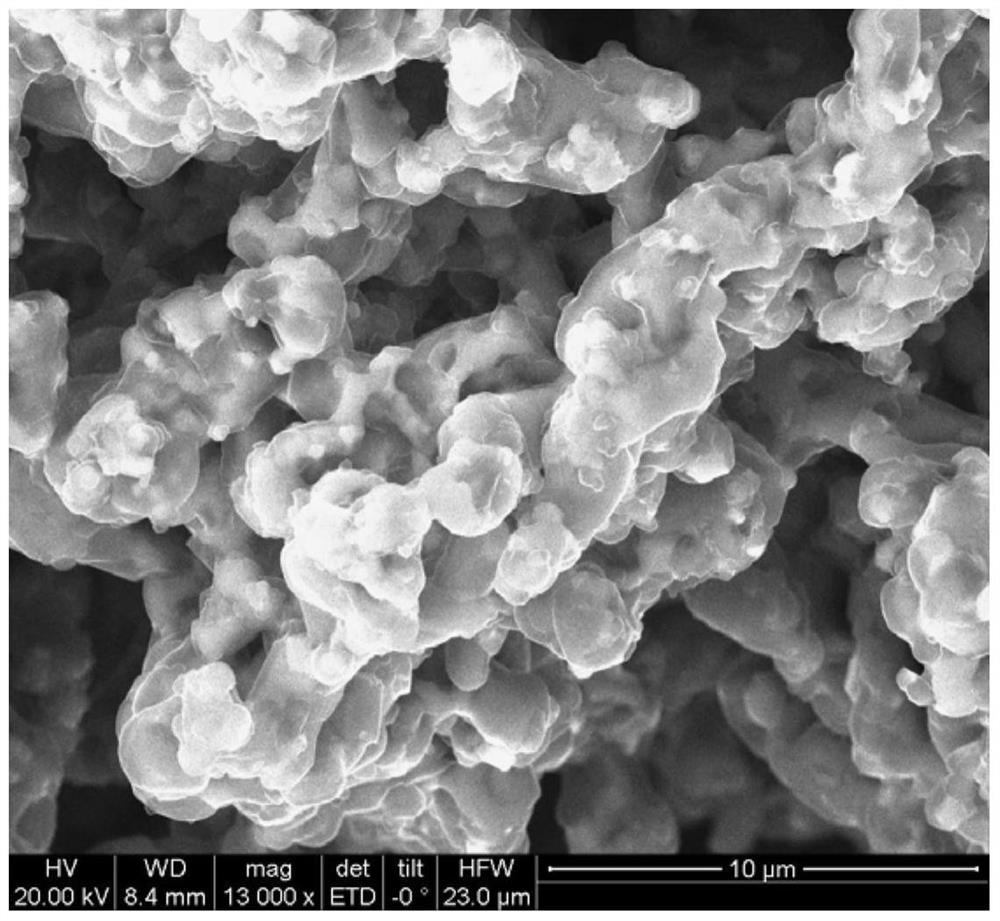 Three-dimensional graphene/silicon composite system, its preparation method and application