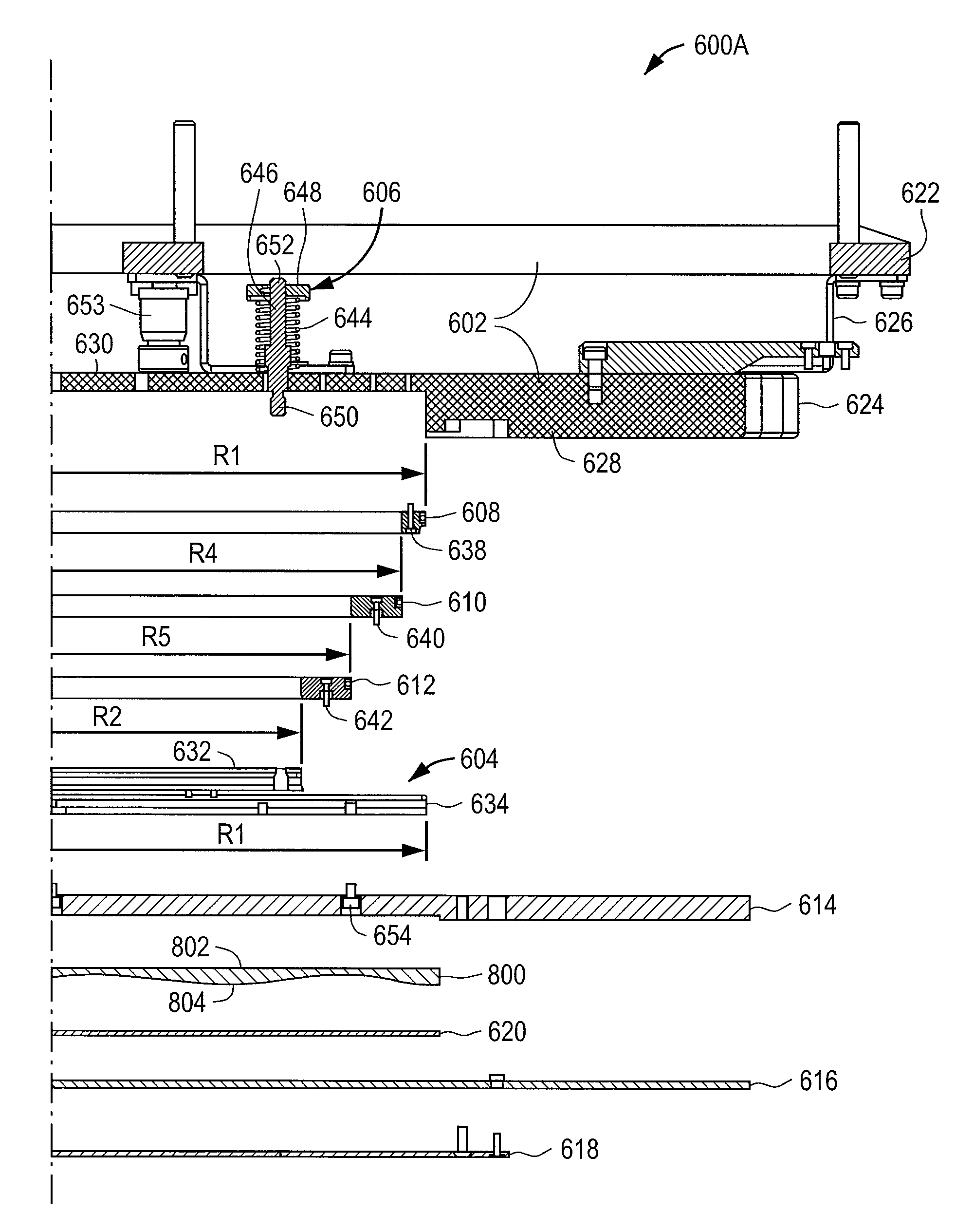 System for testing an integrated circuit of a device and its method of use