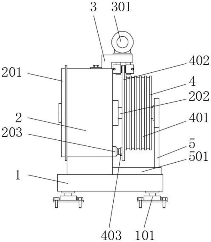 Driving device with driving rope guiding function for elevator control