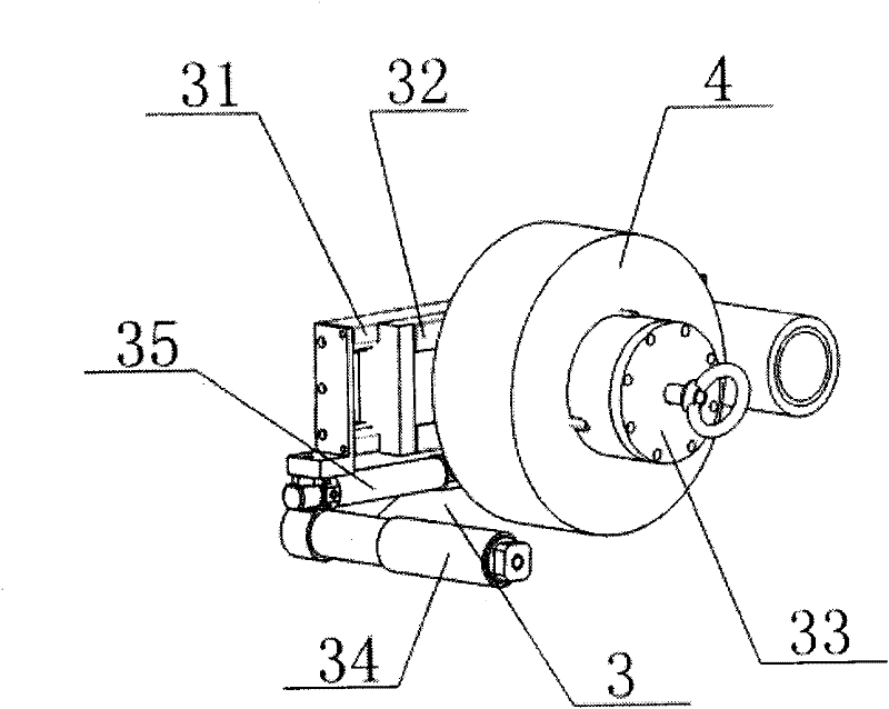 Digital holographic high-precision foil-feeding device of bronzing machine