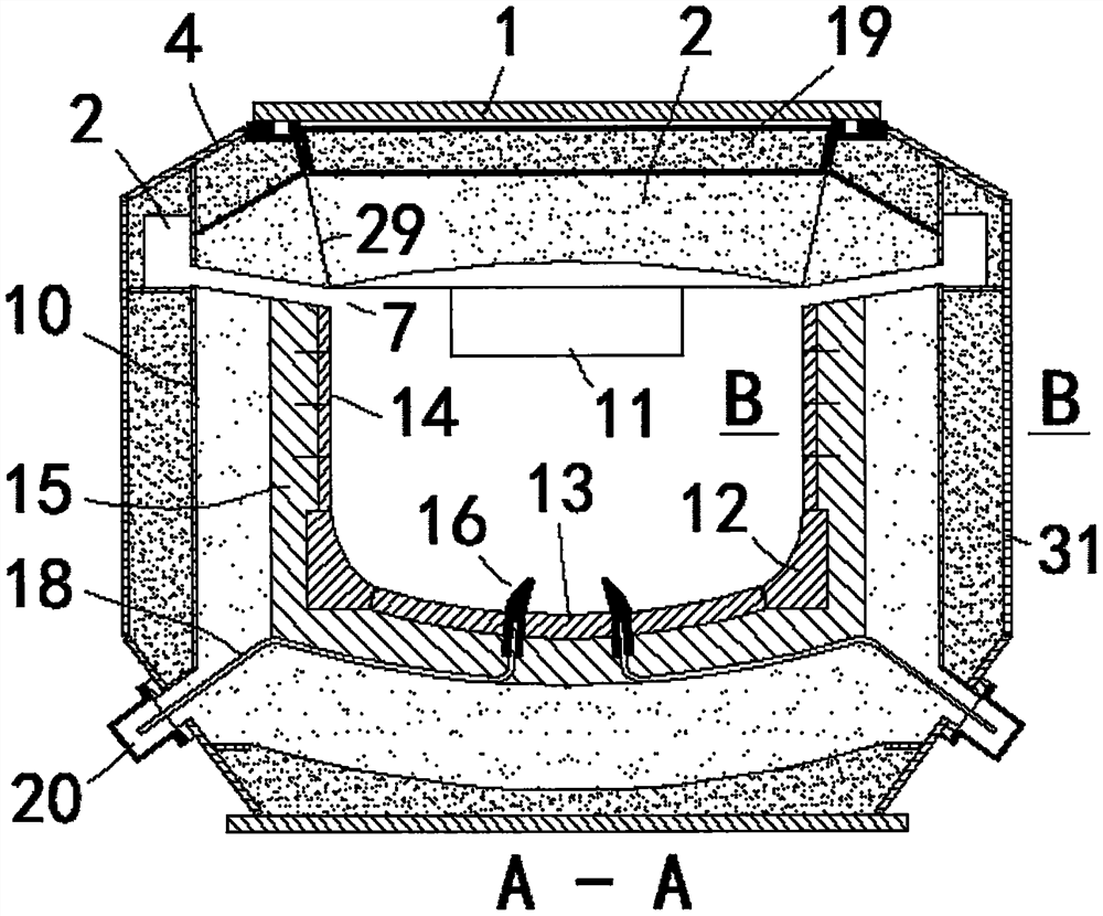 Optimized crystallization heat preservation furnace