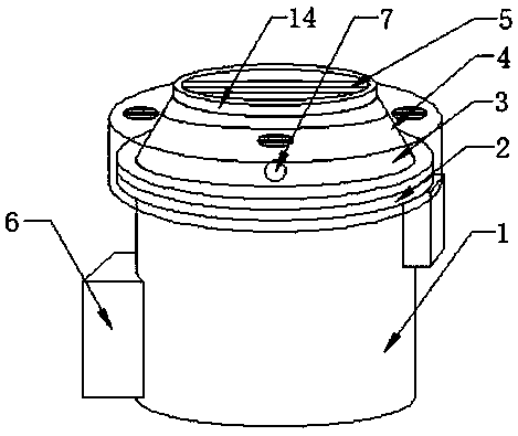 Initial fermenting barrel for enzyme