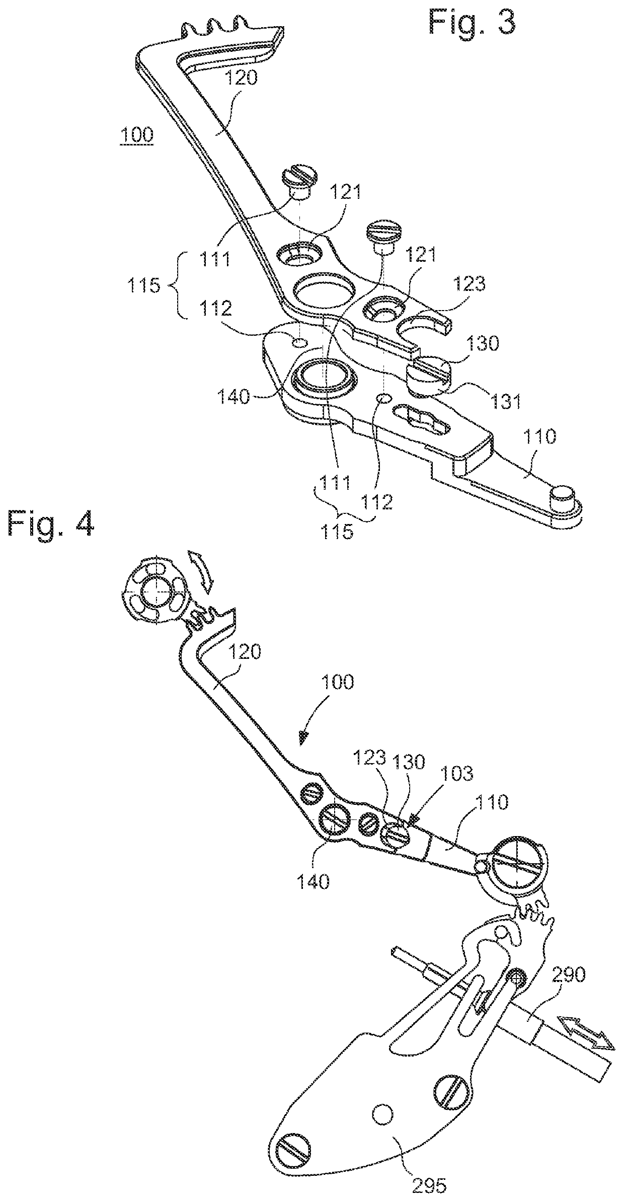 Adjustable lever of a tourbillon mechanism and a method of adjustment