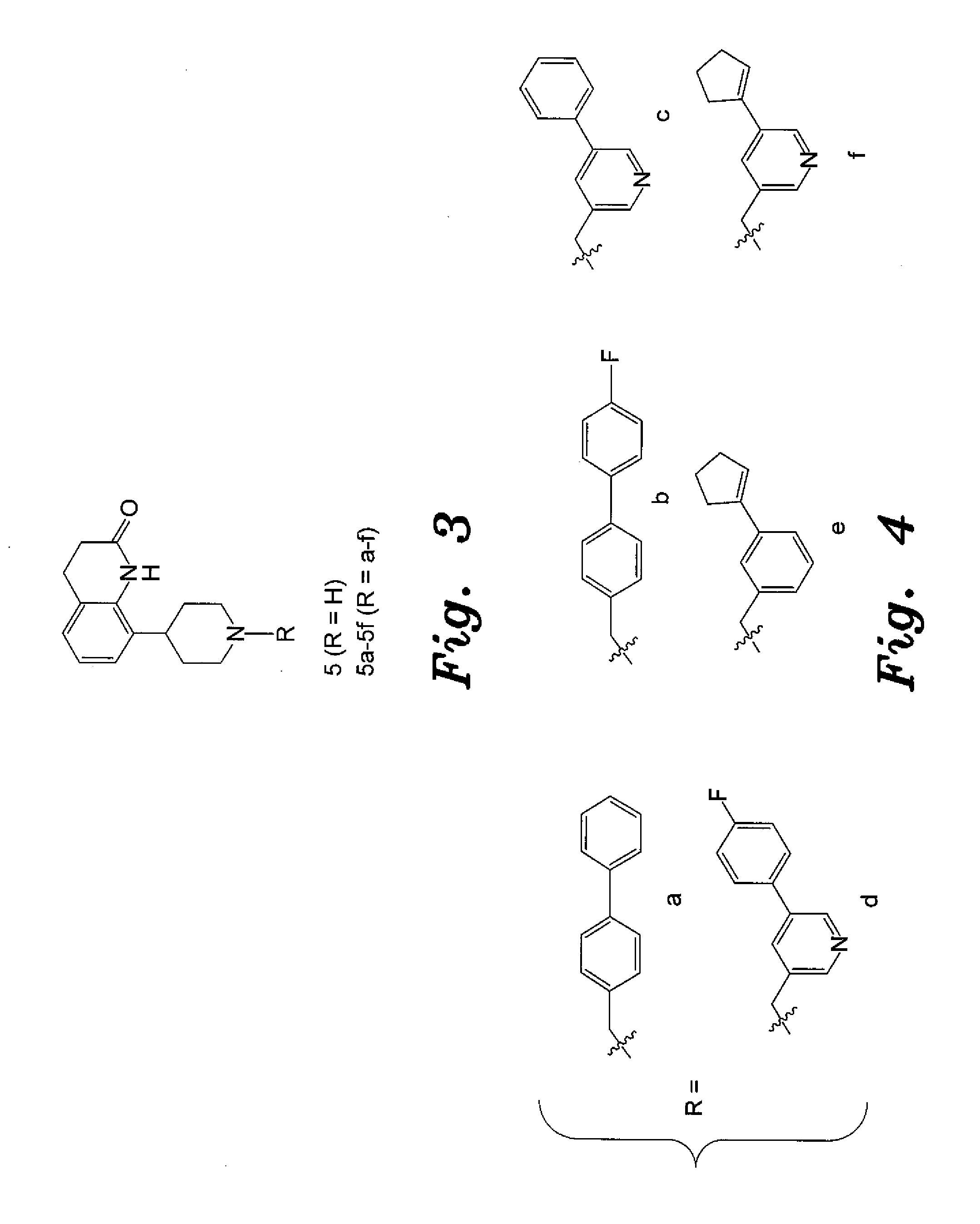 4-aryl-1-(biarylmethylene) piperidine compounds