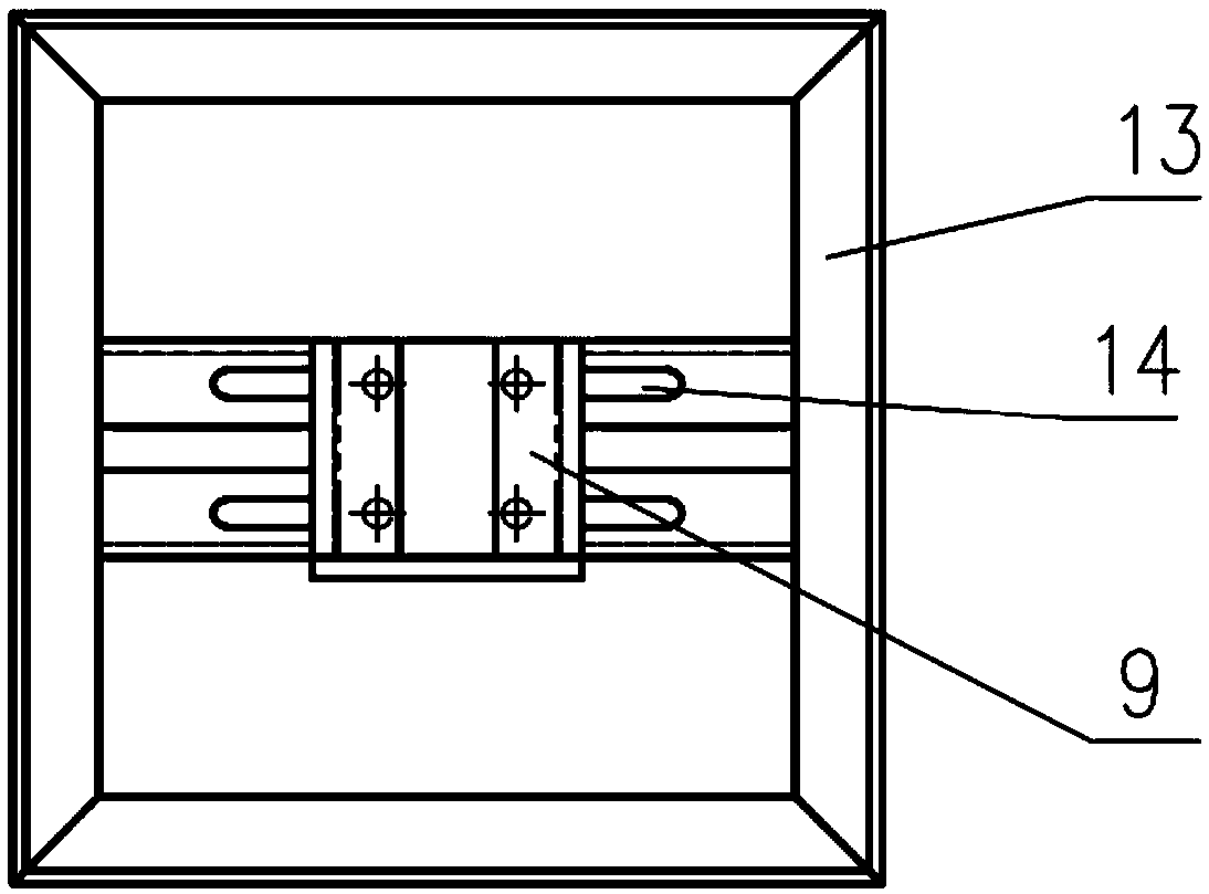 Sealant fatigue testing device for fabricated building envelope