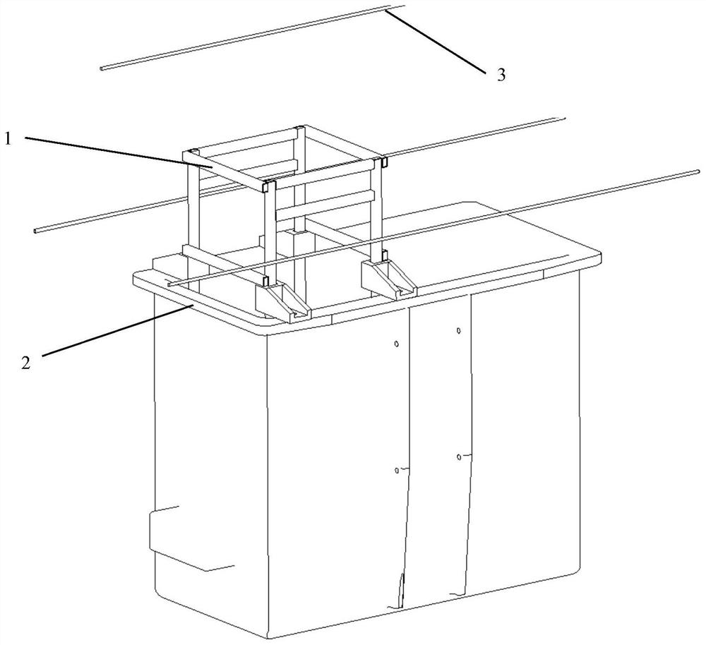 A lifting platform and an insulated bucket arm truck suitable for medium-phase wire operations