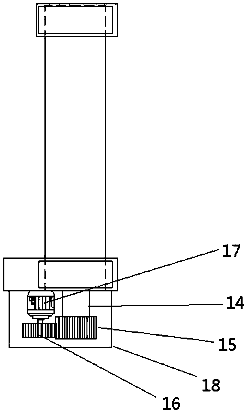 Device for enabling vehicle to go in or out of mechanical garage conveniently