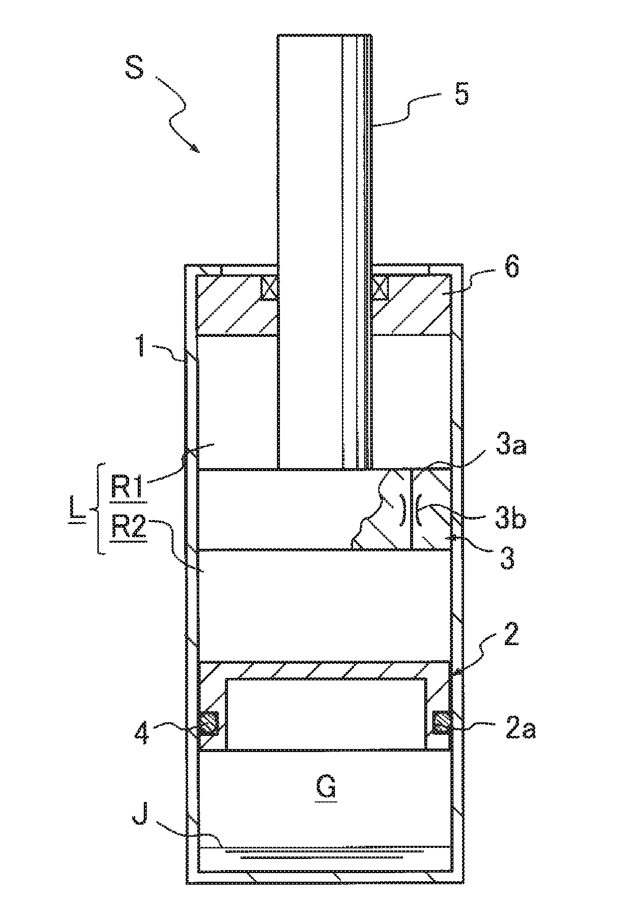 Mono-tube type hydraulic shock absorber