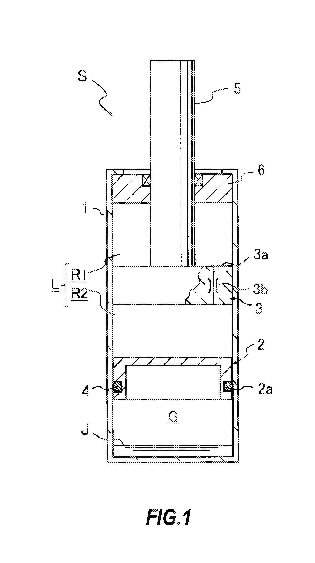 Mono-tube type hydraulic shock absorber