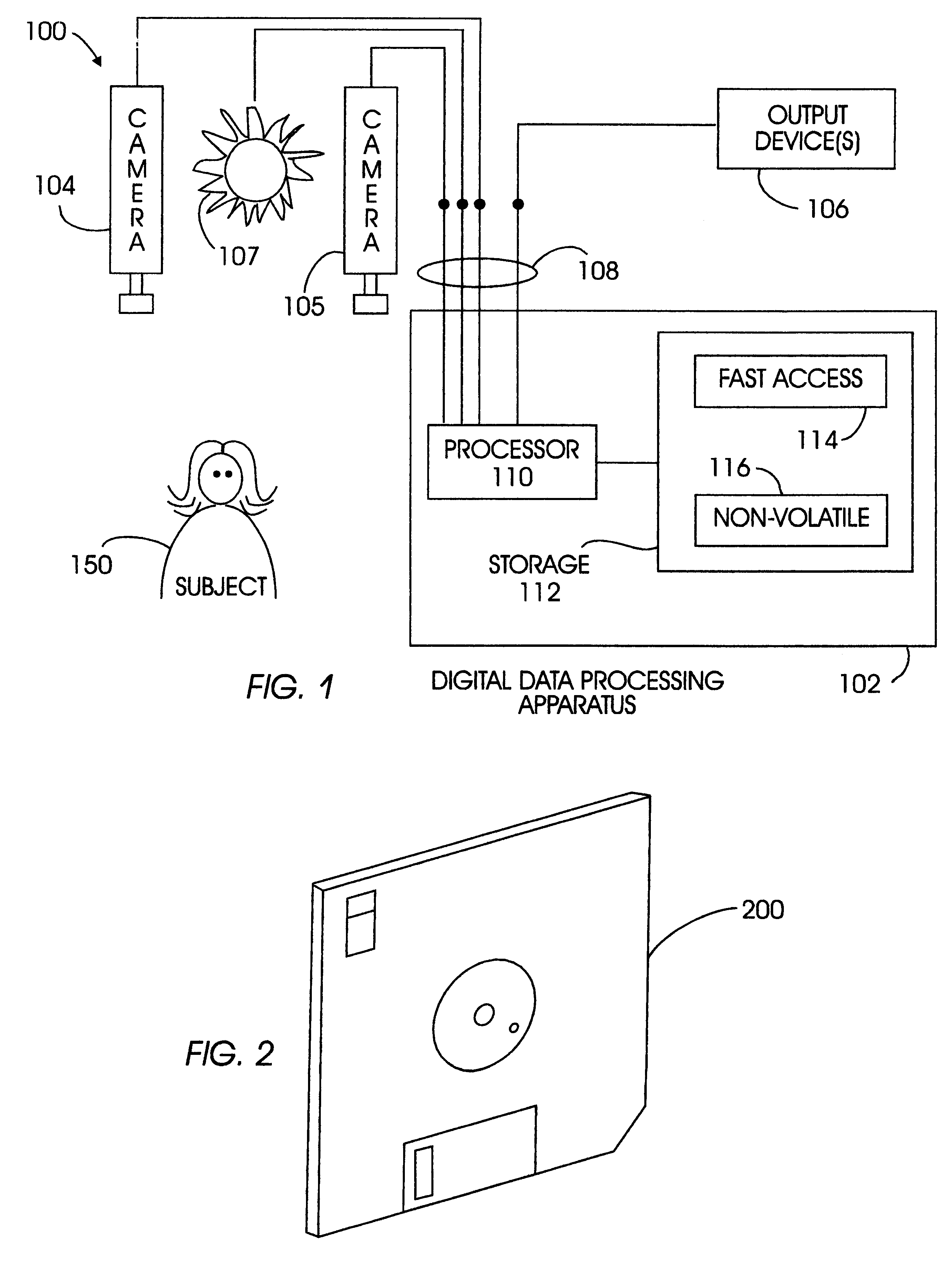 Method and apparatus for determining eye contact