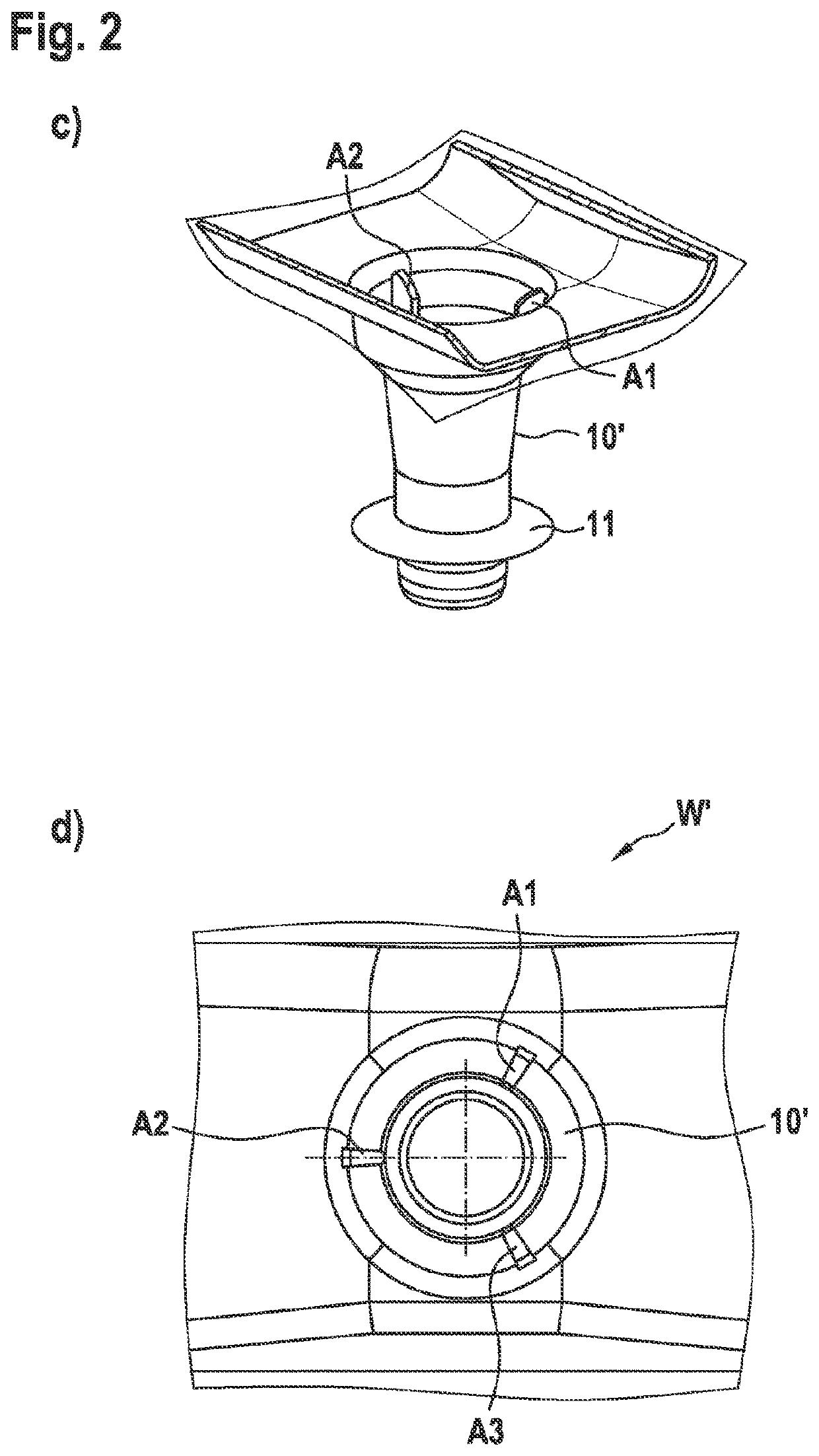 Refrigerating appliance and water outlet arrangement for a refrigerating appliance