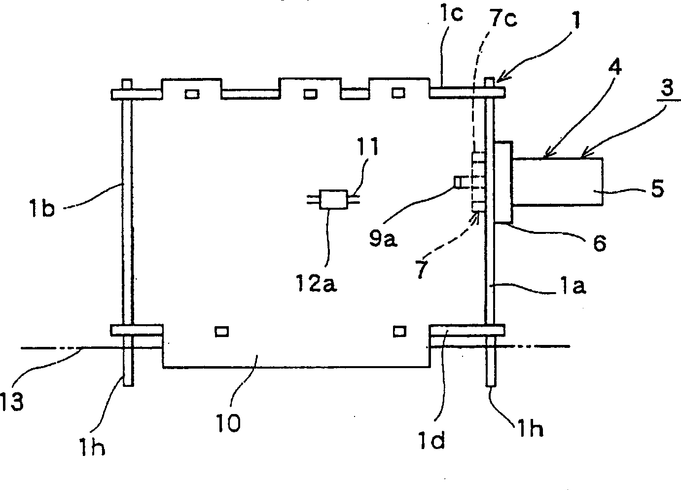 High-frequency apparatus