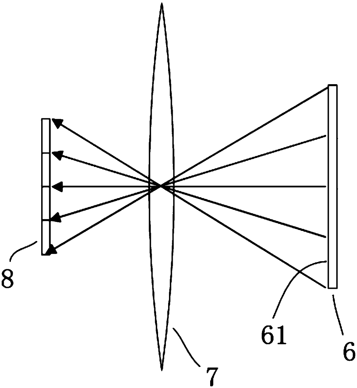 Optical path system of laser radar, and laser radar