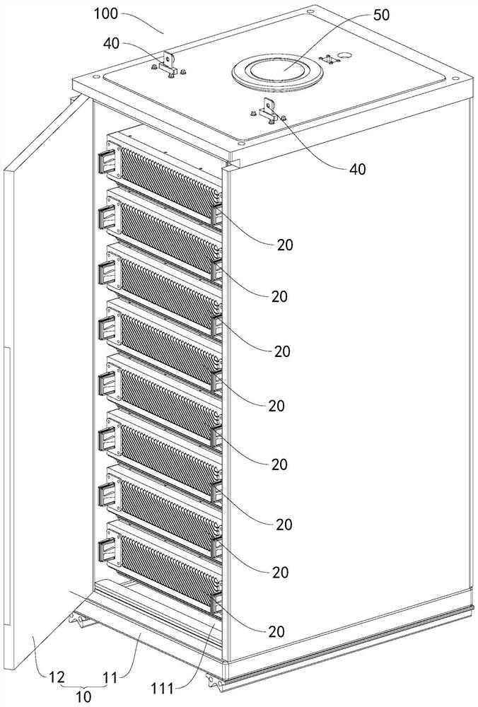 Power storage module of energy storage system and energy storage system