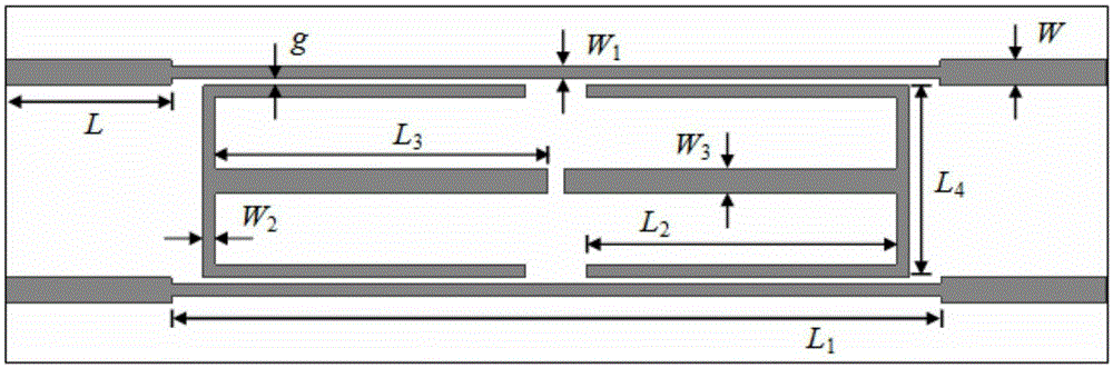 Dual-mode high-performance balance band-pass filter based on E-shaped resonators