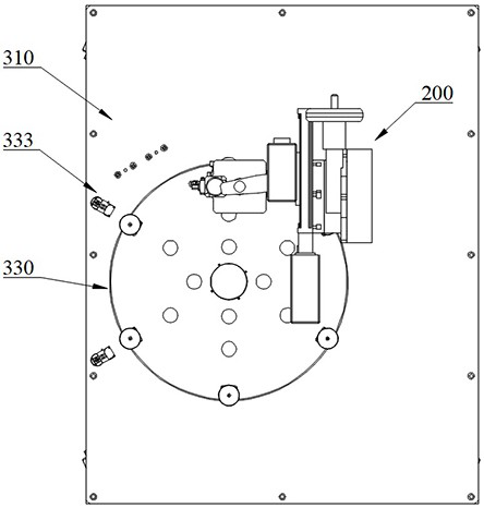 Novel tube plate automatic welding machine tool