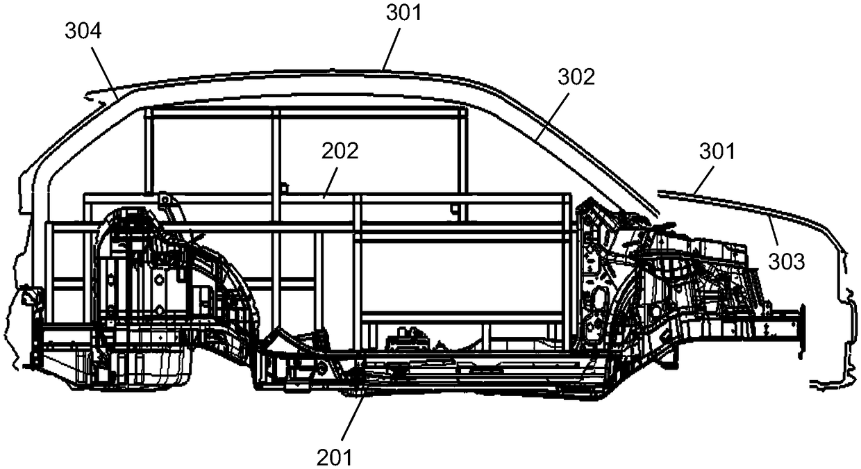 Wind tunnel vehicle model and manufacturing method thereof
