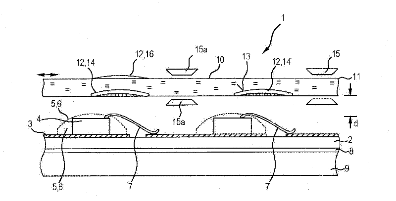 Luminous device and method for driving a luminous device