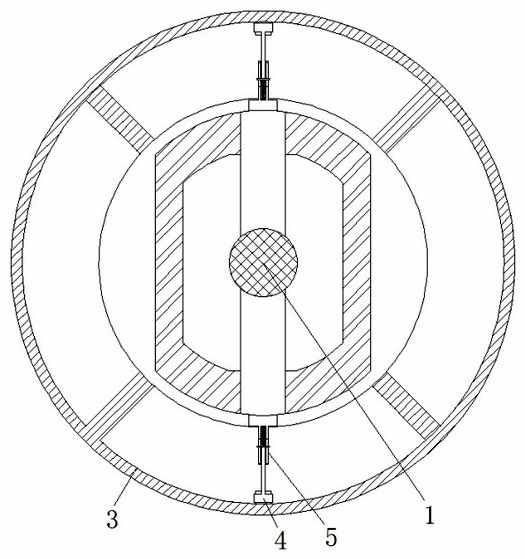 Cardan shaft sealing sleeve of geological prospecting screw drill