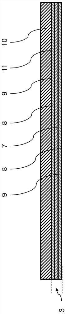 Stator device, flat electric motor and method for producing a stator device