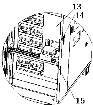 System and method for automatically loading and unloading goods in vending machine