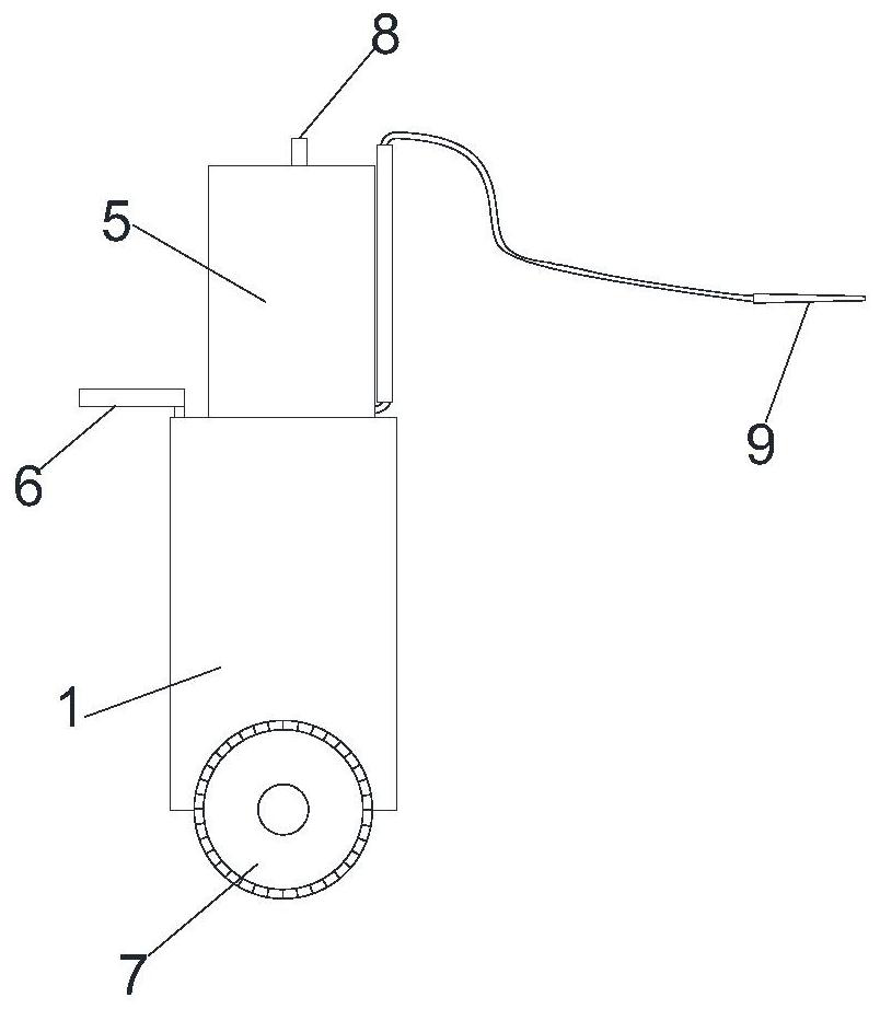 Soil loosening and irrigating device