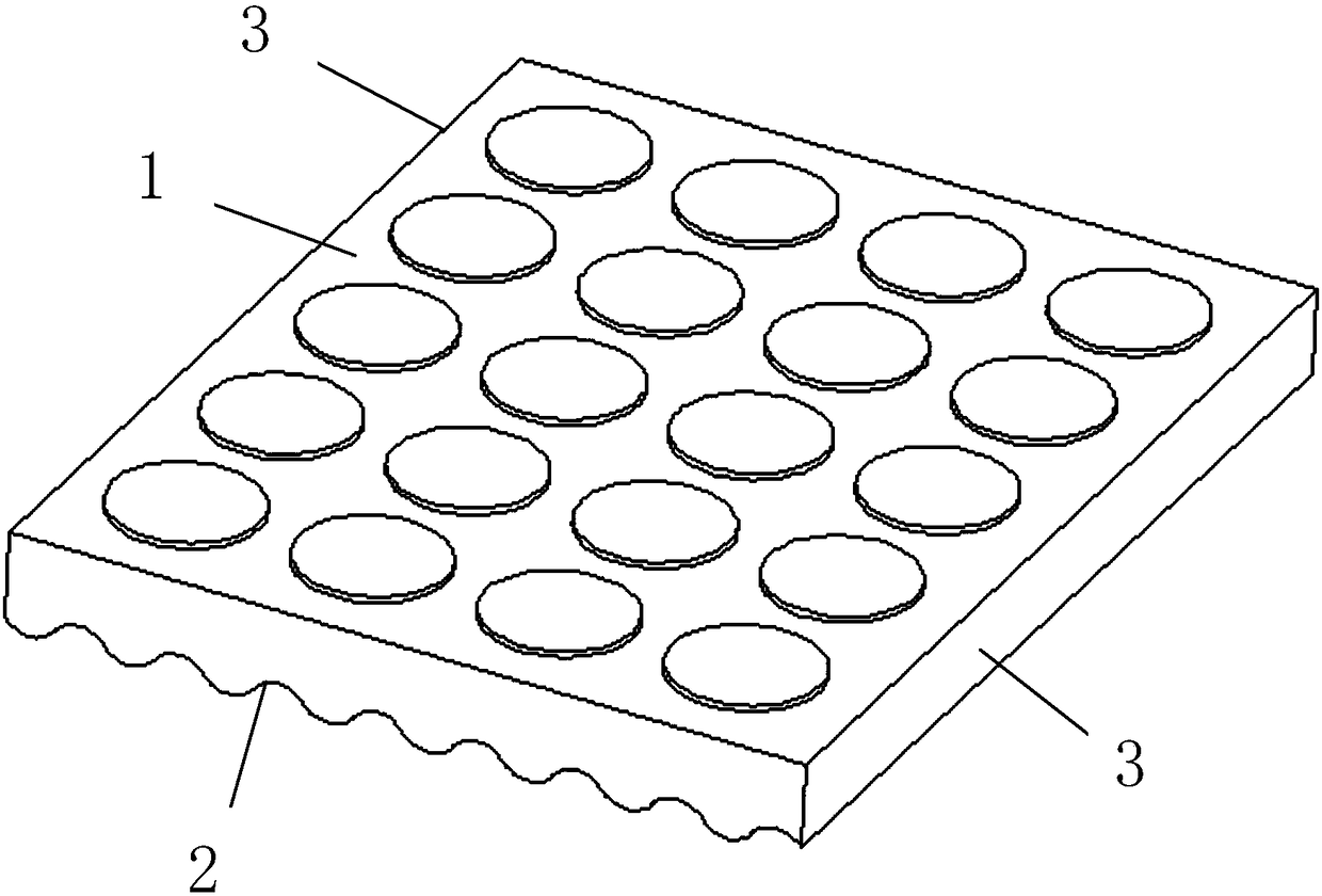 Light guide plate with high light extraction rate, uniform light surface and no visual spots