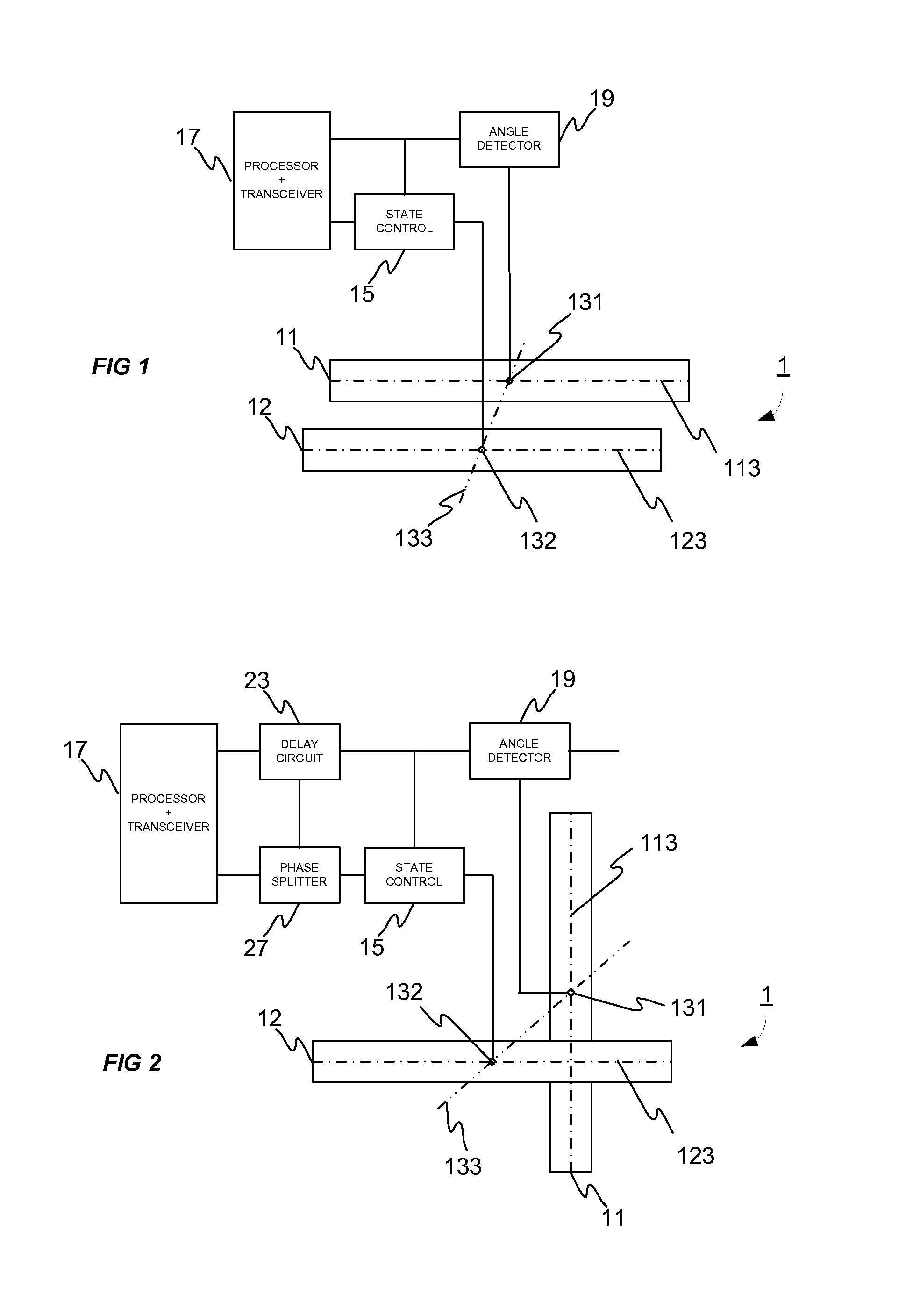 Antenna device for RFID reader/writer