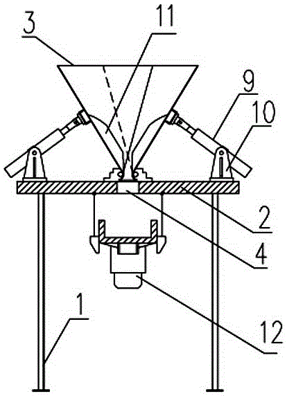 Crushing and screening integrated conveying device for resin grinding wheel cold storage