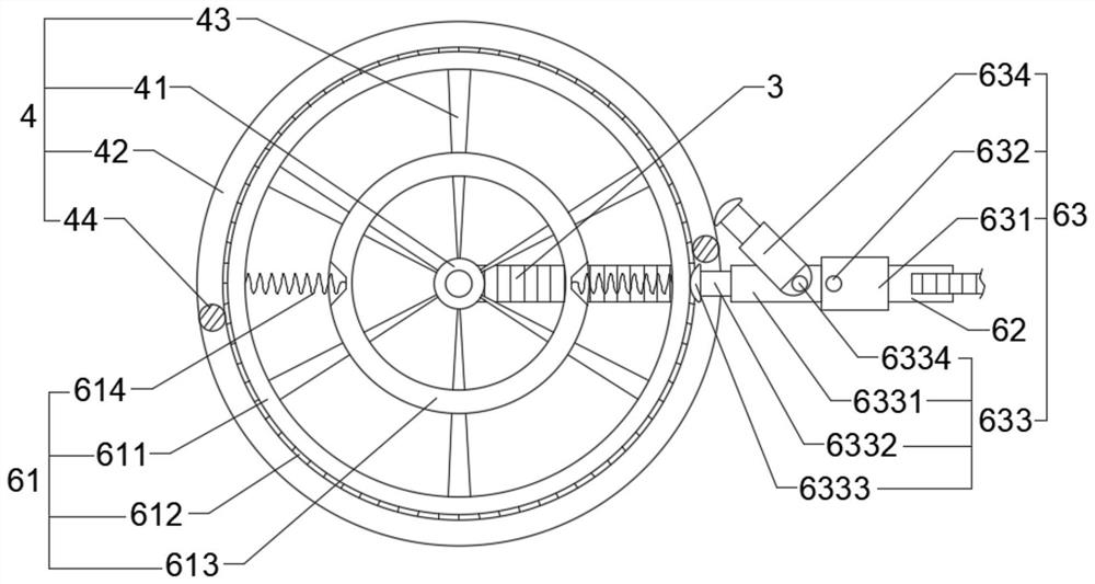 External knocking drum screening device for calcined gypsum powder preparation