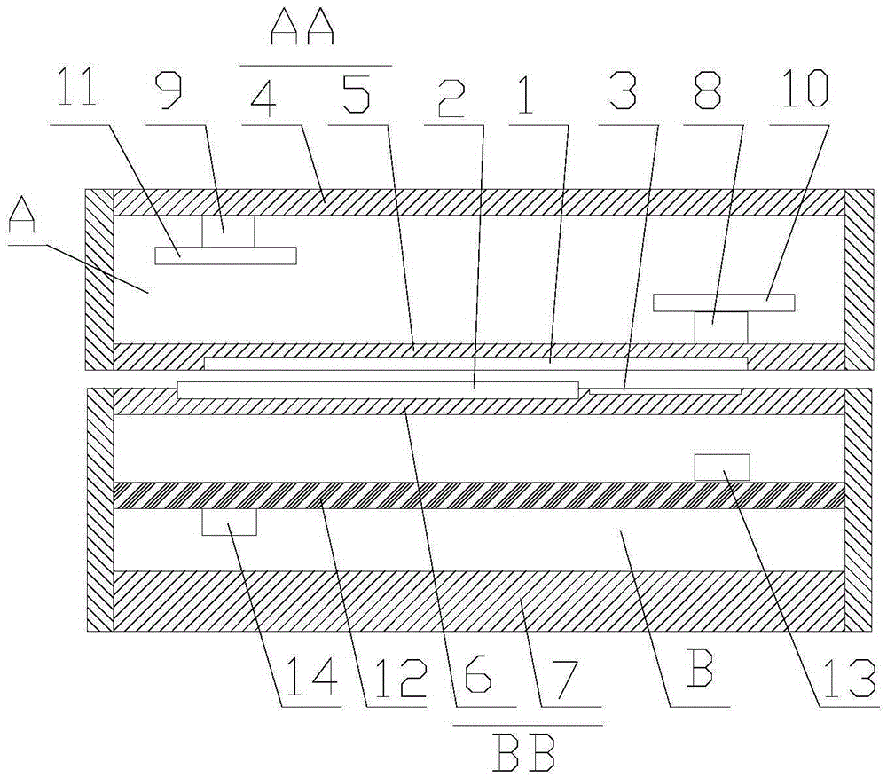 Notebook computer package structure suitable for prohibiting keyboard and touch panel in range of 360 degrees