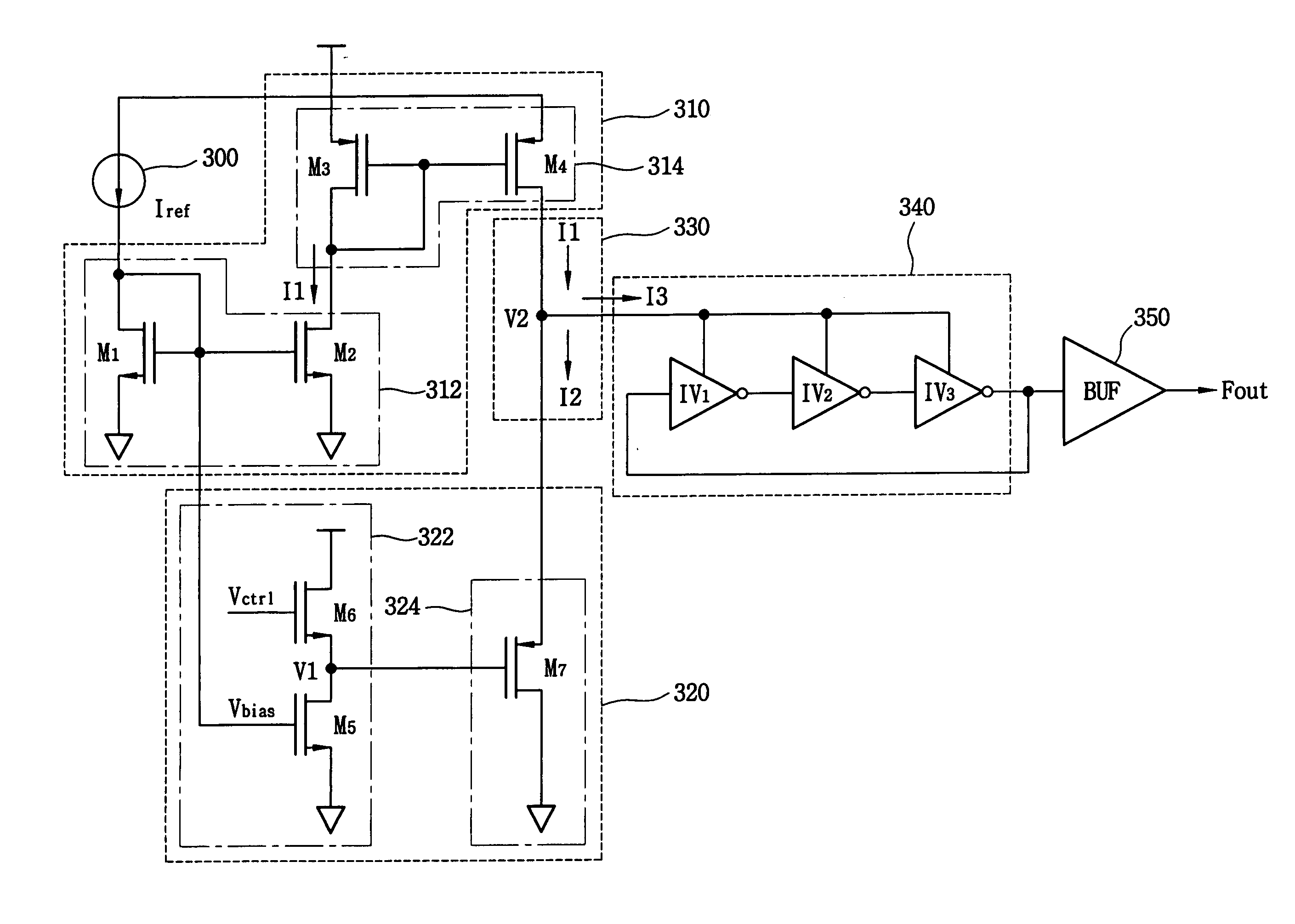 Voltage controlled oscillator and method of generating an oscillating signal