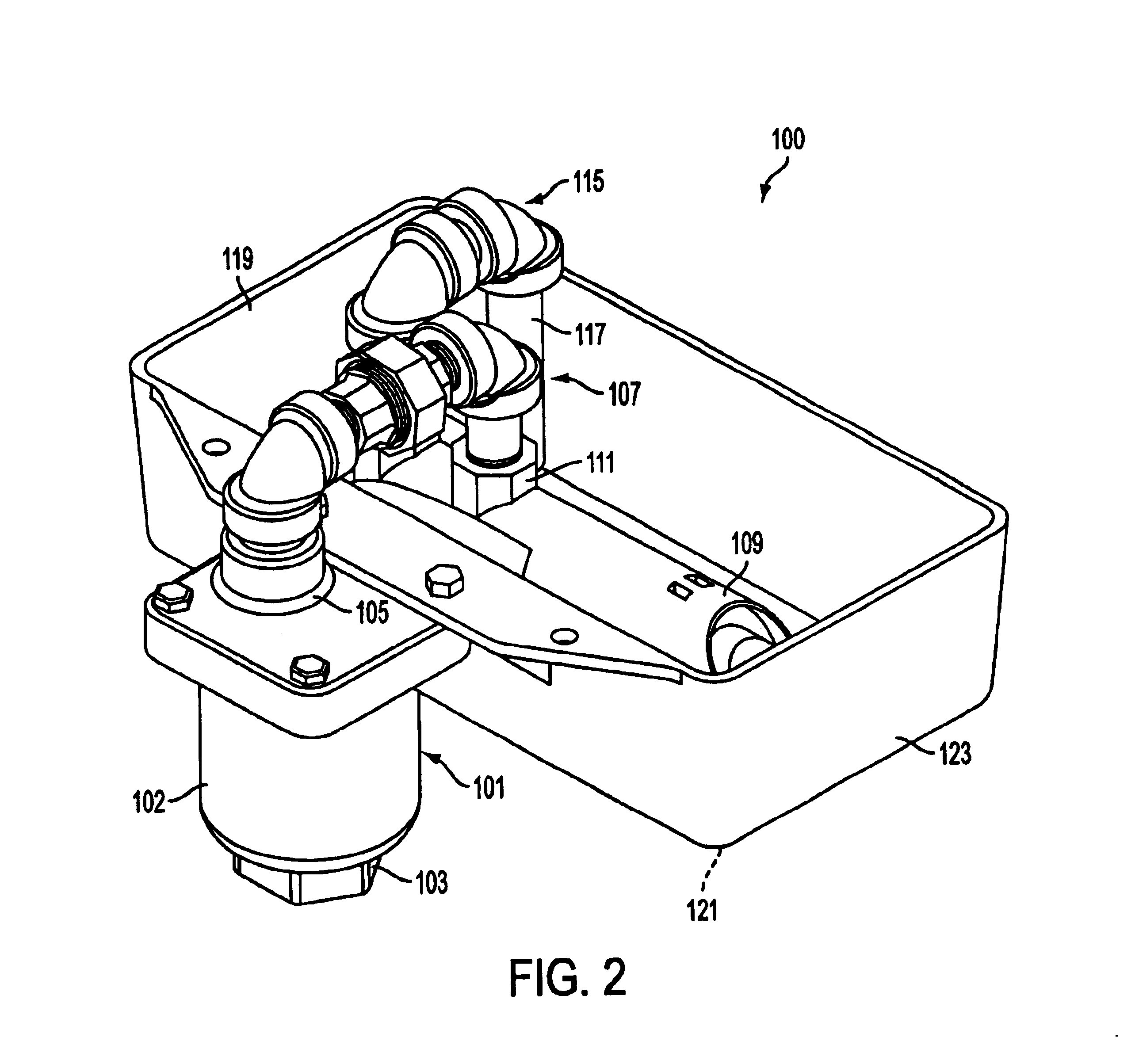 Automatic air release system with shutoff valve