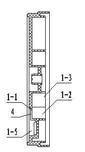 High volumetric specific energy valve-controlled sealed storage battery and preparing method thereof