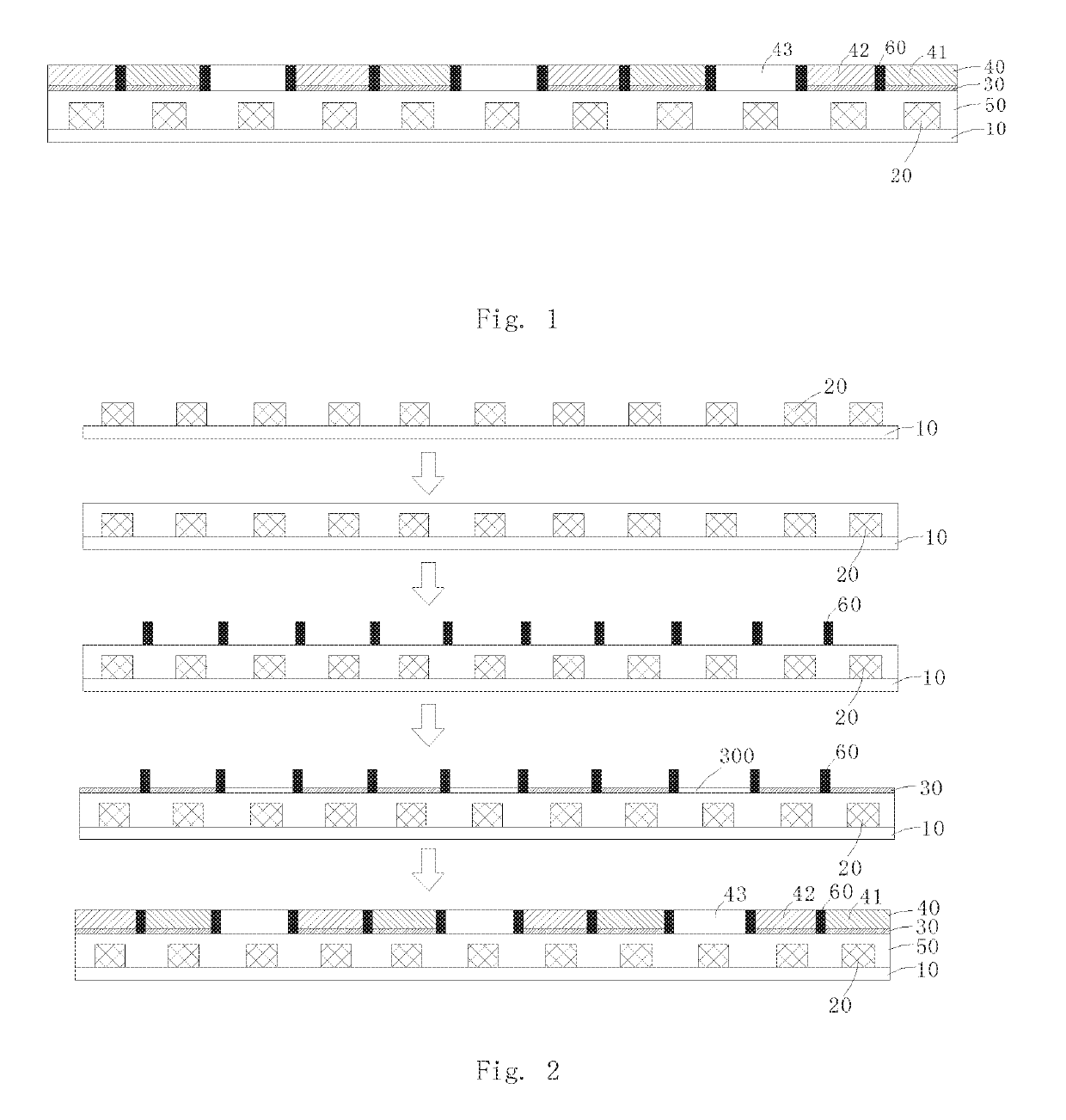 Micro light-emitting diode display device and manufacturing method thereof