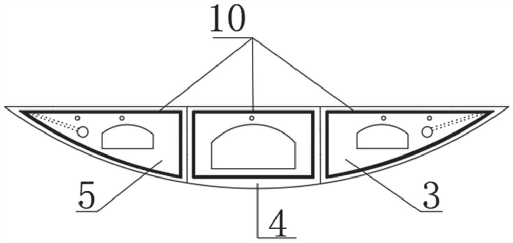 A cavity-assembled tunnel inverted arch and its construction method