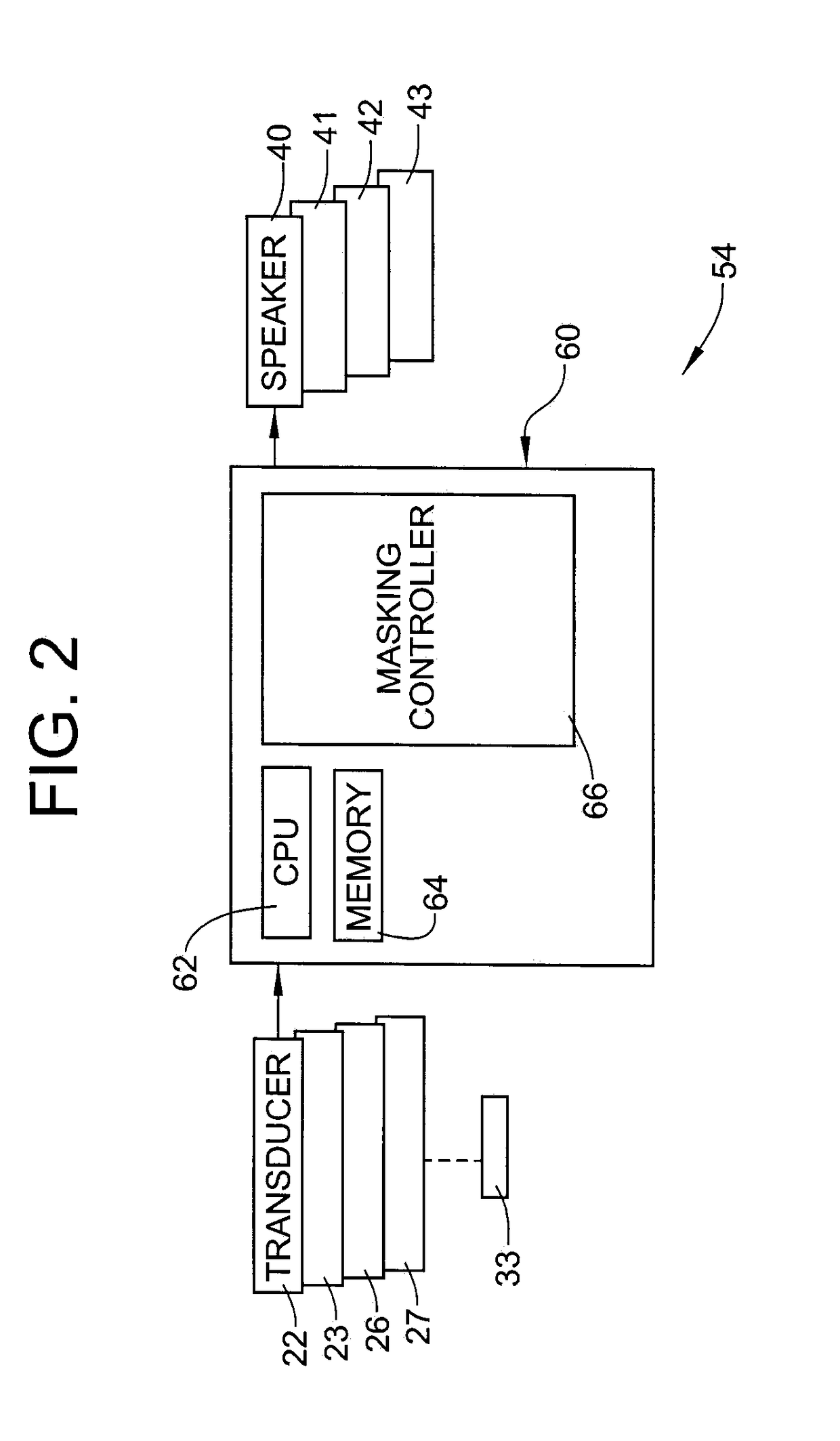 Road noise masking system for a vehicle
