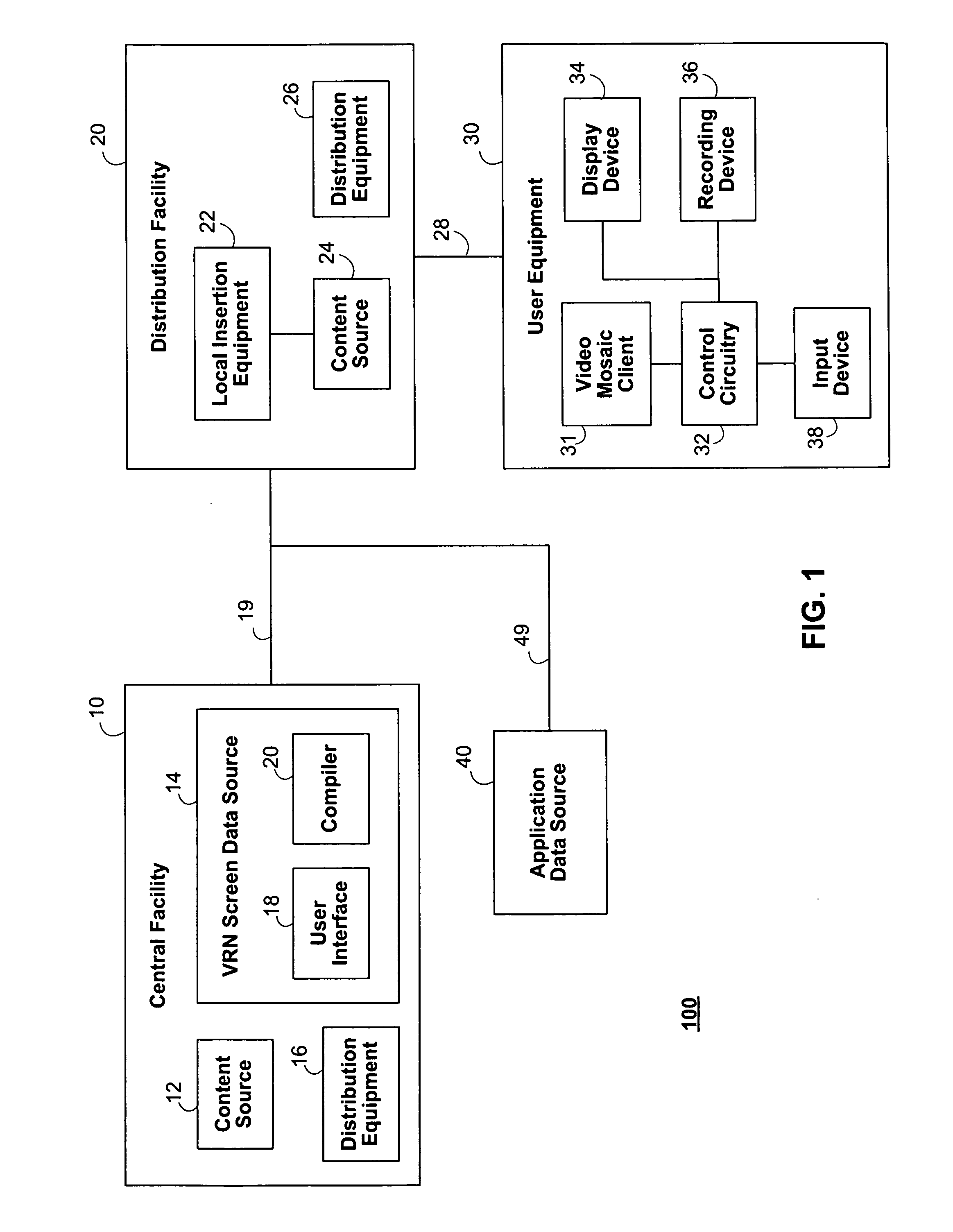 Systems and methods for providing blackout support in video mosaic environments