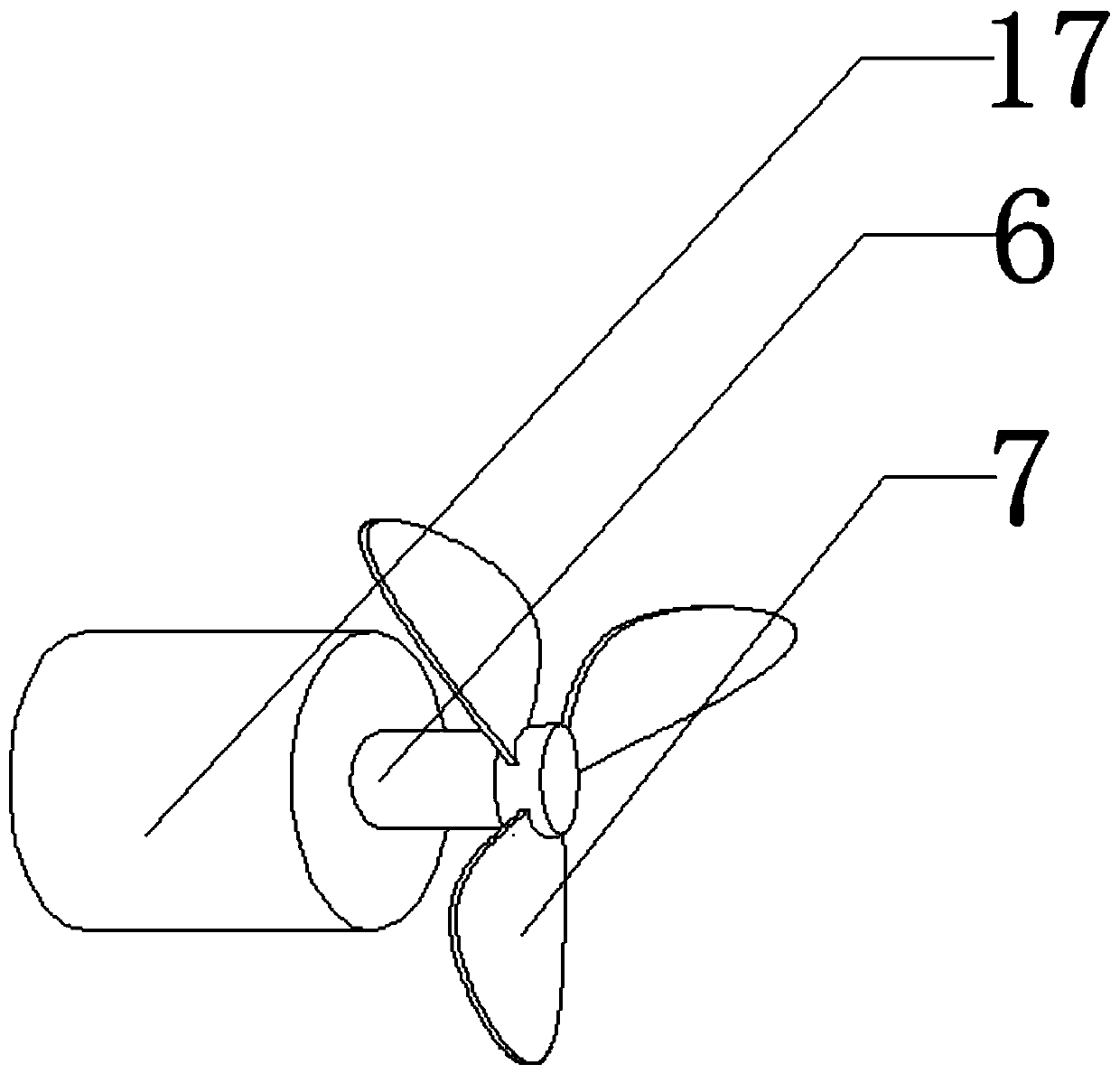 Offshore buoy with automatic power generation function