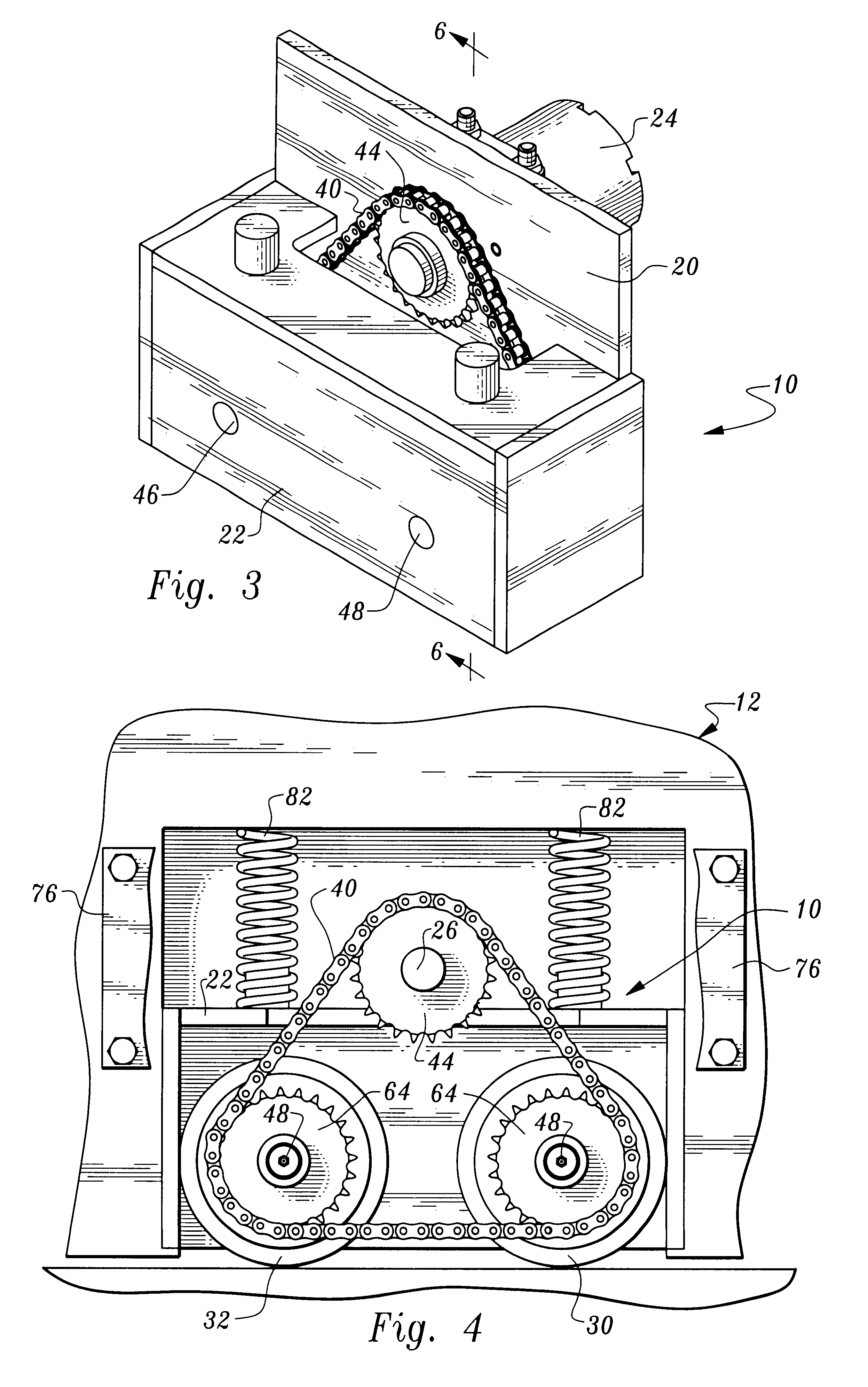 Apparatus for moving earth boring machines