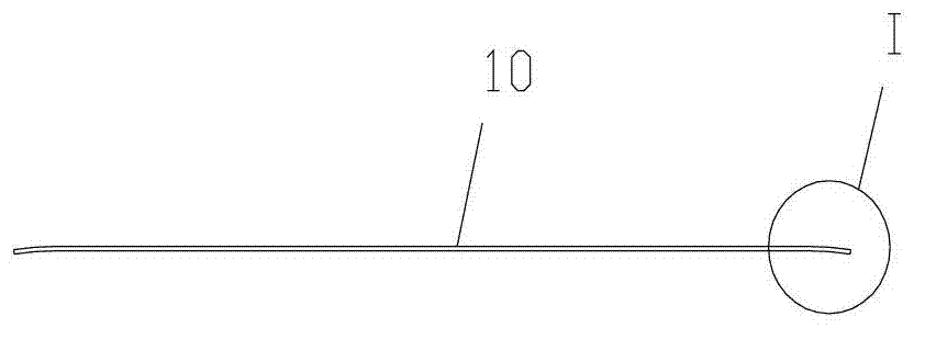 Electronic product screen protection glass film and manufacturing method thereof