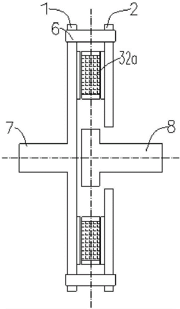 Disk type permanent magnetic transmission device with self-protection function