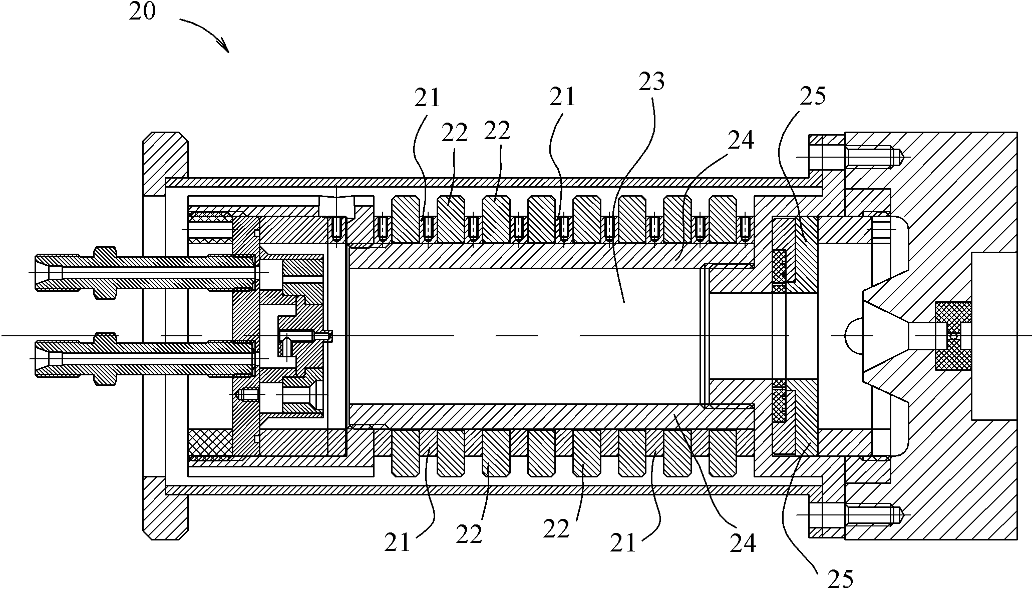 Ion transference tube