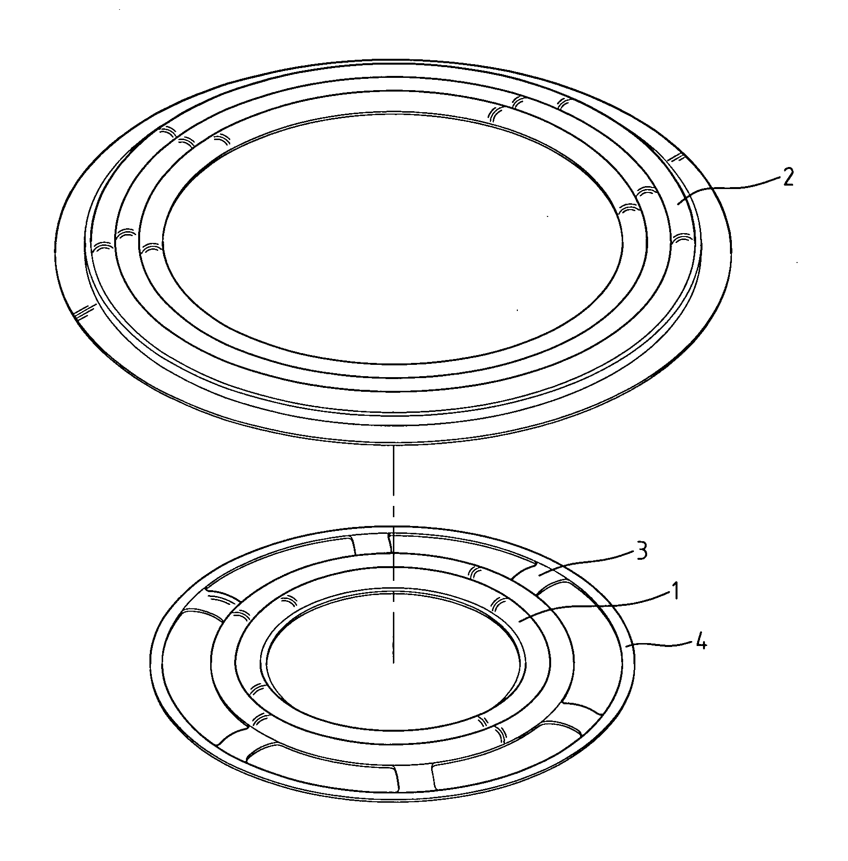 Composite damper for speaker