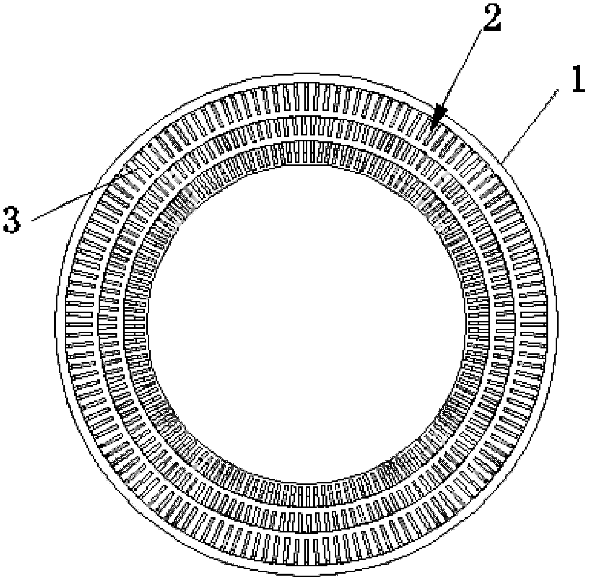 Novel outer ring gear cover for burner and burner manufactured thereby