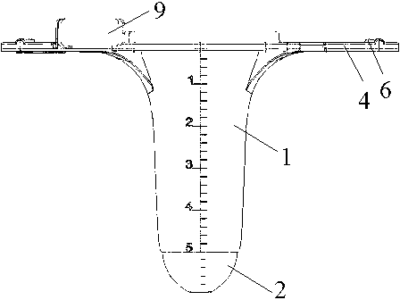 Disposable retractor for brain operation