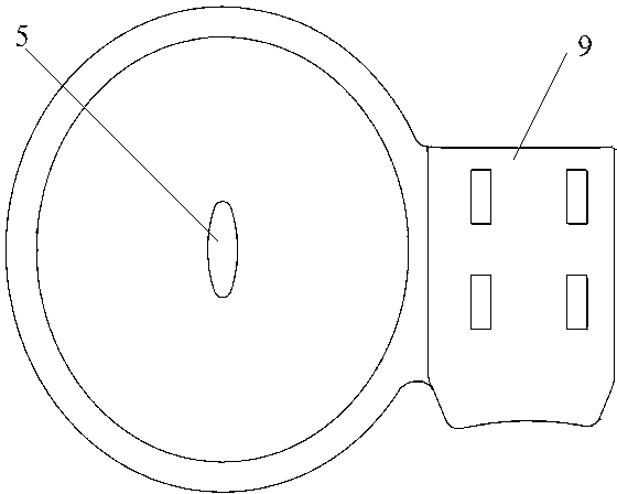 Disposable retractor for brain operation